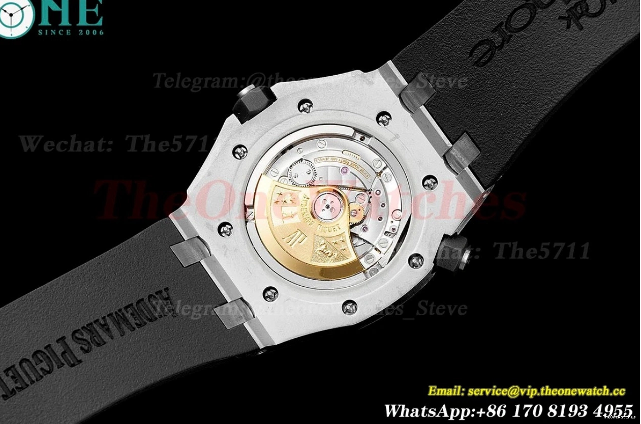 RU SS White Super 42mm Clone 15710 Offshore Diver SA3120 IPF Royal Oak 0119